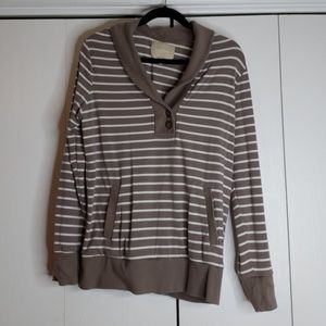 Banana Republic Taupe Long Sleeve